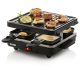  Електрическа скара за раклет Domo DO9147G черна 600 W