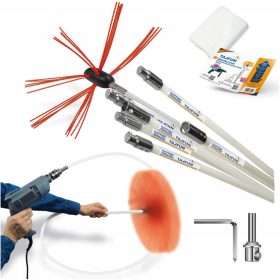   ТАЙФУН КОМПЛЕКТ 8mb ПОЧИСТВАНЕ НА КОМИННИЯ КАНАЛ НА ПЕЩТА С БОРМАШИНА ОТ ДЪЛОТО