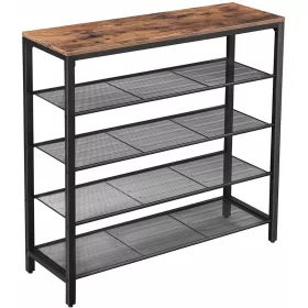    Шкаф за обувки Songmics 100 x 92,5 x 30 см черен