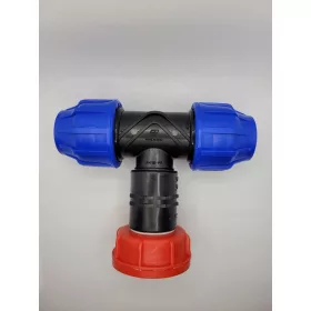    Тройник S60x6x32mm за IBC Mauzer контейнер