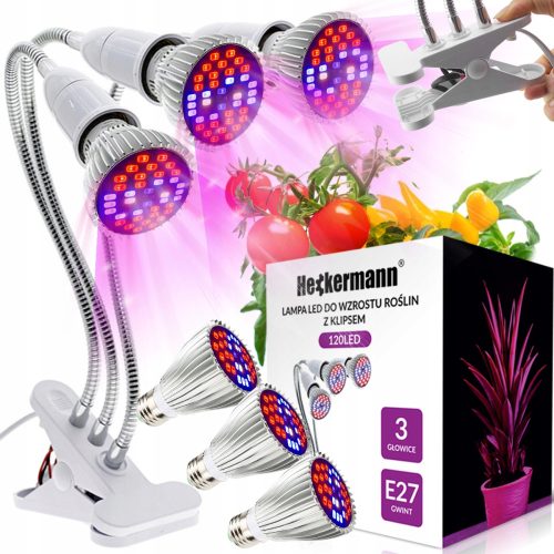 Лампа за отглеждане на растения - Heckermann 100 W GROW подова лампа за отглеждане на растения