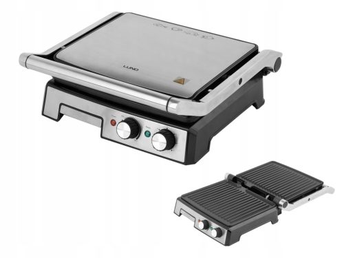  Lund 67457 Сгъваема електрическа скара Silver/Gray 2000 W