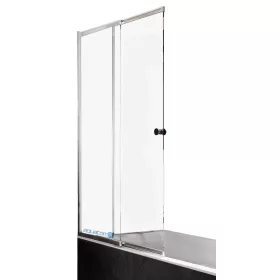   Параван за вана от две части Besco 100 х 150 см, прозрачен