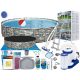 Басейн с кръгла конструкция Bestway 56889, 671 x 132 см