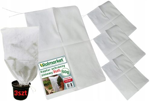 Агротекстил - Покриващ агротекстил (зима-пролет) Rolmarket бял 80 x 120 cm 50 g/m²