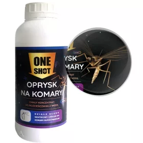    One Shot течност против комари 1.2 кг 1000 мл