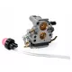  КАРБУРАТОР ЗА МОТОРИЕН ТРИОН HUSQVARNA 235 235e 236 240e + ПРЕДУПРЕЖДЕНИЕ