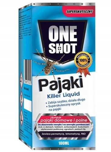  One Shot течност против паяци 100 мл