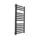 Радиатор за баня Komin-Expert 440 W 575 x 920 mm черен