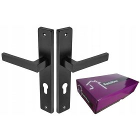   Дръжка за интериорна врата Steelfence, дълга, планка с отвор за вложка