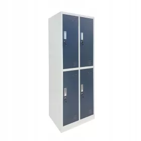   Шкаф за здраве и безопасност Namaxa с четири врати, 180 см x 60 см