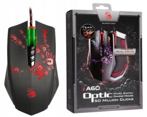  Мишка A4tech Bloody Blazing A60 A3050 USB 4000DPI