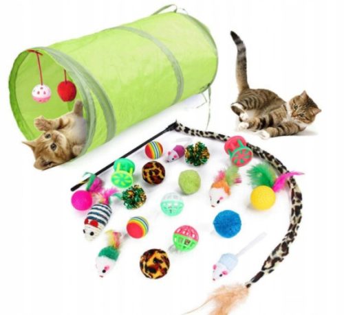  Интерактивна играчка за котка Комплект играчки за котки Aporcik 21 бр.