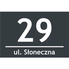 B&B къща номер 30 х 20 см