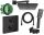 Стенен смесител за вана и душ Hansgrohe Ecostat, черен
