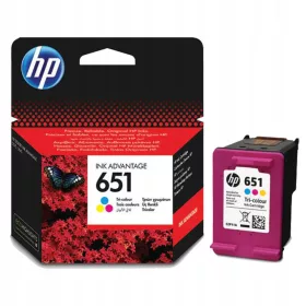  Трицветно мастило HP 651 C2P11AE