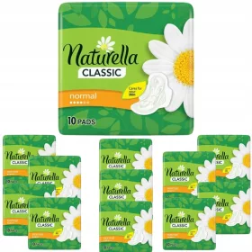    Naturella Classic Normal Camomile дамски превръзки с крилца 10 бр.