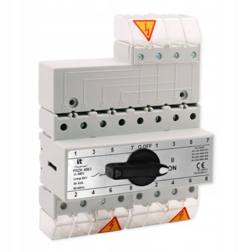 Spamel 400V IP20 63A Ключ