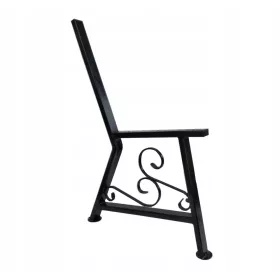   Градинска пейка - Пейка с метална облегалка 71 х 2 см