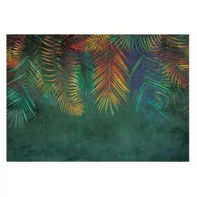   Фототапет ПАЛМОВИ ЛИСТА Имитация на бетон 416x254
