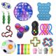 КОМПЛЕКТ АНТИСТРЕС ИГРАЧКИ FIDGET TOYS BUBBLE