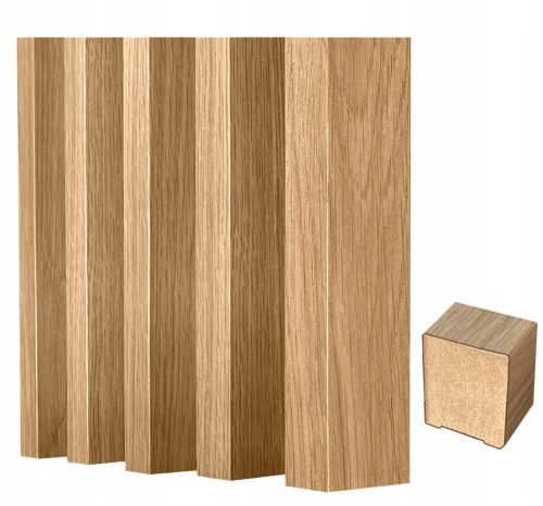 Декоративен панел E-Lamele 2,8см х 275см MDF плоскост