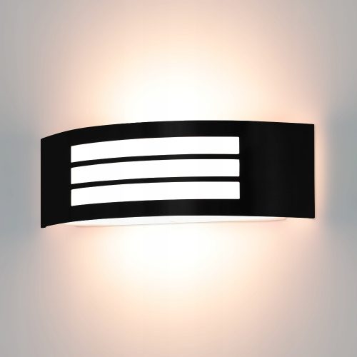  Kwazar Luminaire градинска стенна лампа черна E27 15 W
