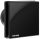 Harmann REY 100 вентилатор за баня хигростат Glass Black Glossy 100 мм