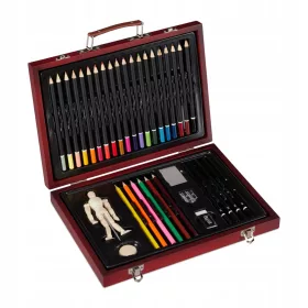    МЕГА Комплект за Рисуване Куфар Кукла