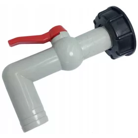   Клапан MAUZER PLASTIC SPOUT 1'' TANK BAREL FAP, НАМАЛЯВАЩ ДРЕН