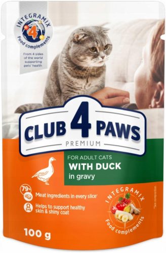  Club 4 Paws Premium мокра храна за патица 0,1 кг