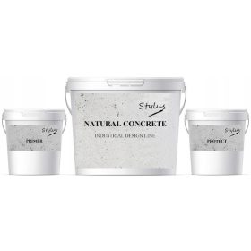   Декоративен бетон Архитектурна мазилка Стилус Естествен бетон
