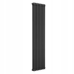   Черен декоративен радиатор Heat & Style 1246 W