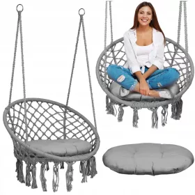   Градинска люлка - Висяща градинска люлка Sofatel 61 x 63см