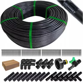    DRIPPER LINE капково напояване 100М+90 бр.