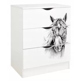  Скрин Leomark Roma 60 x 42 x 78 см бял