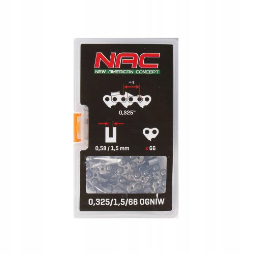 Верига за трион - Верига за трион Nac 16" 0.325x1.5 66 бр