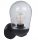  SuperLED градинска лампа черна E27 0 W