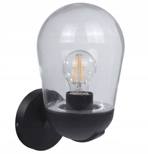  SuperLED градинска лампа черна E27 0 W