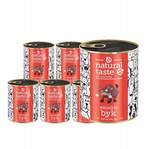  Натурален вкус Dolina Noteci 12 х 800 гр. Телешко