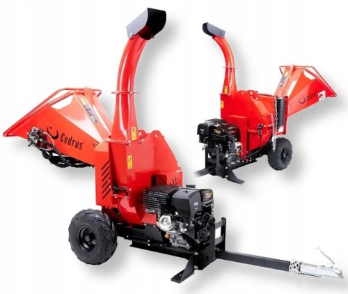  Бензинов шредер Cedrus RB05PRO-HE, червен