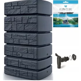    Резервоар за дъждовна вода Prosper 500 л 130 х 78 см антрацит