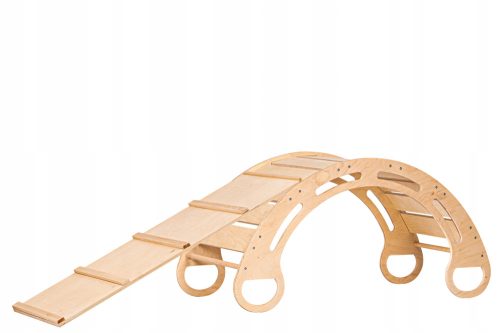  Дървена люлка с пързалка Lila Baby BZ100 100x39 см