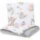  КАДИФЕНО ВАТИРАНО ОДЕЯЛО MINKY 75x100 BABYMAM QUILT