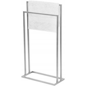   Свободностоящ бар Framado в нюанси на сиво и сребристо