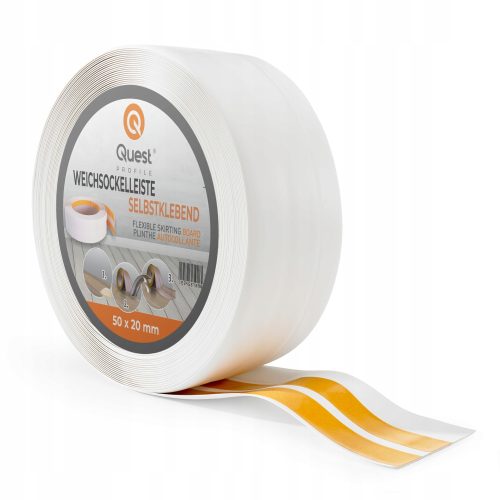 Questprofile PVC лента 23 х 32, дължина 500см, бяла