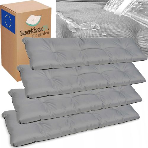 Възглавница за градинска пейка 120x38 - 4 части стомана