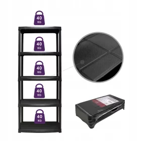    ArtPlast пластмасов складов рафт 176 x 80 x 40 cm max 40 kg на рафт