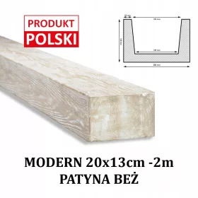   ГРЕДИ РУСТИК МОДЕРНА ГРЕДА Имитация 20х13 2м