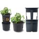  Prosperplast саксия 29,5 cm x 29,5 x 23,6 cm диаметър 29,5 cm пластмасова черна